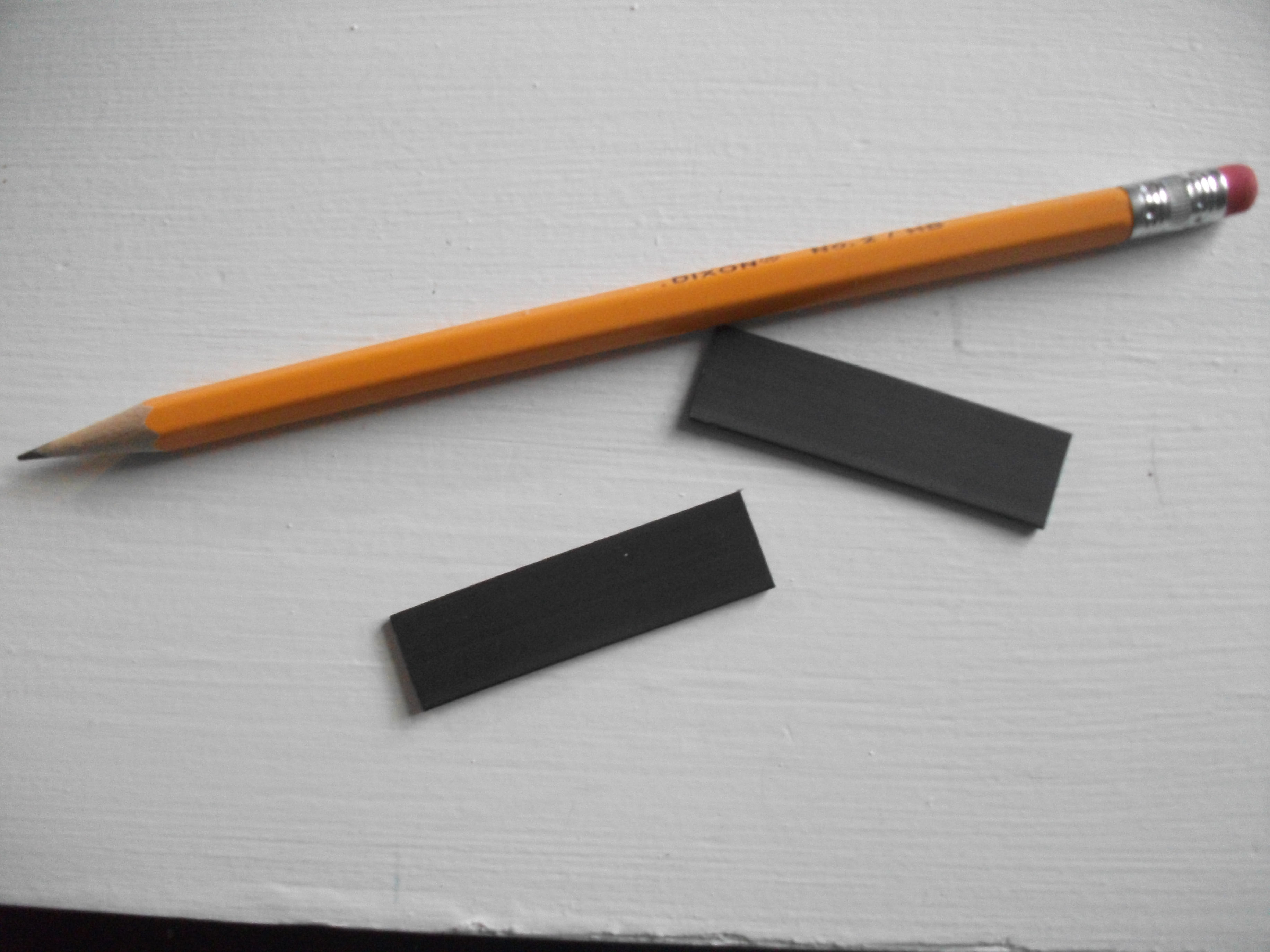 Magnets with pencil
